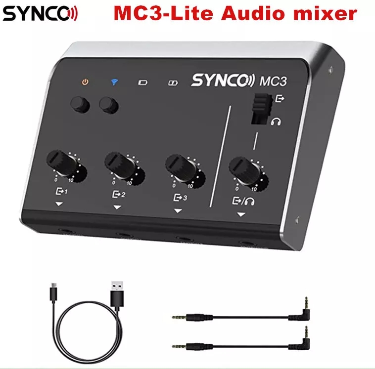 Synco MC3 Lite Audio Mixer 4 C - Photography Videos Free recension och pris