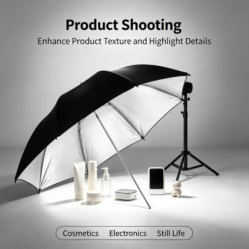 2026 Black Durable 33-inch Ref - Photography Umbrella recension och pris