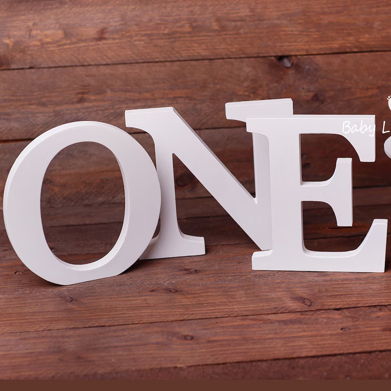 Custom Wooden Letters ONE Stan - Photography Prompt recension och pris
