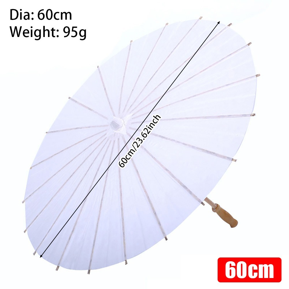 1Pcs 20/30/40/60cm Paper Umbre - Photography Umbrella recension och pris