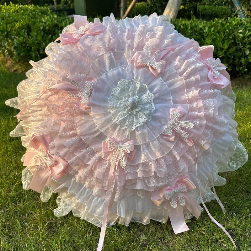 Pink White Butterfly Umbrella  - Photography Umbrella recension och pris