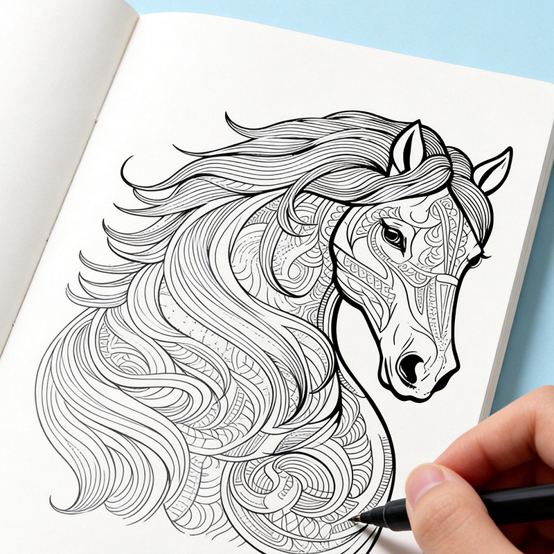 A Hand Drawn Coloring Book for - Photography Book recension och pris