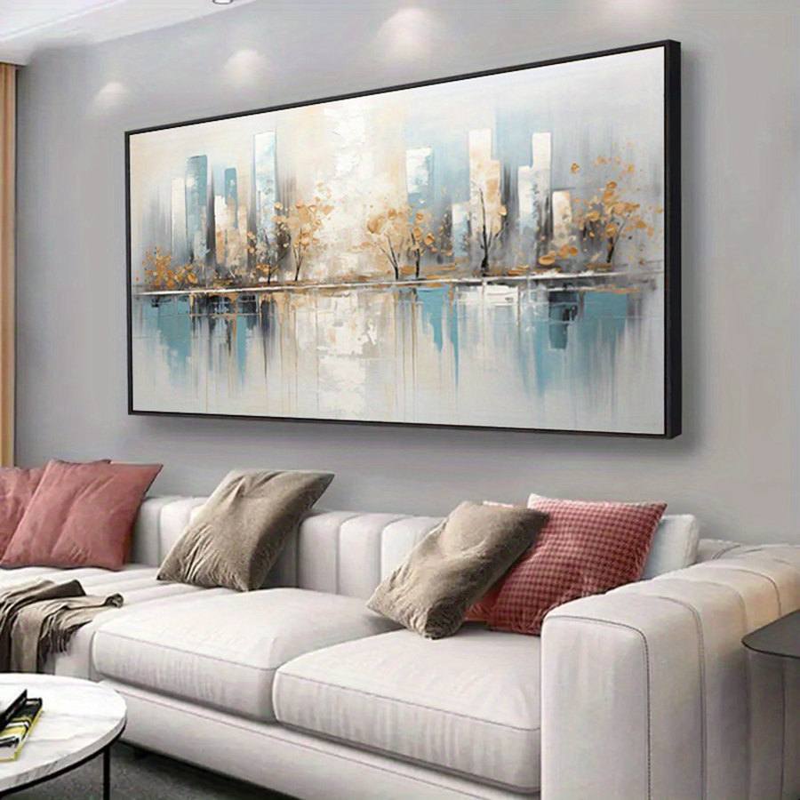 Frameless Modern Abstract Canv - Photography Geometry recension och pris