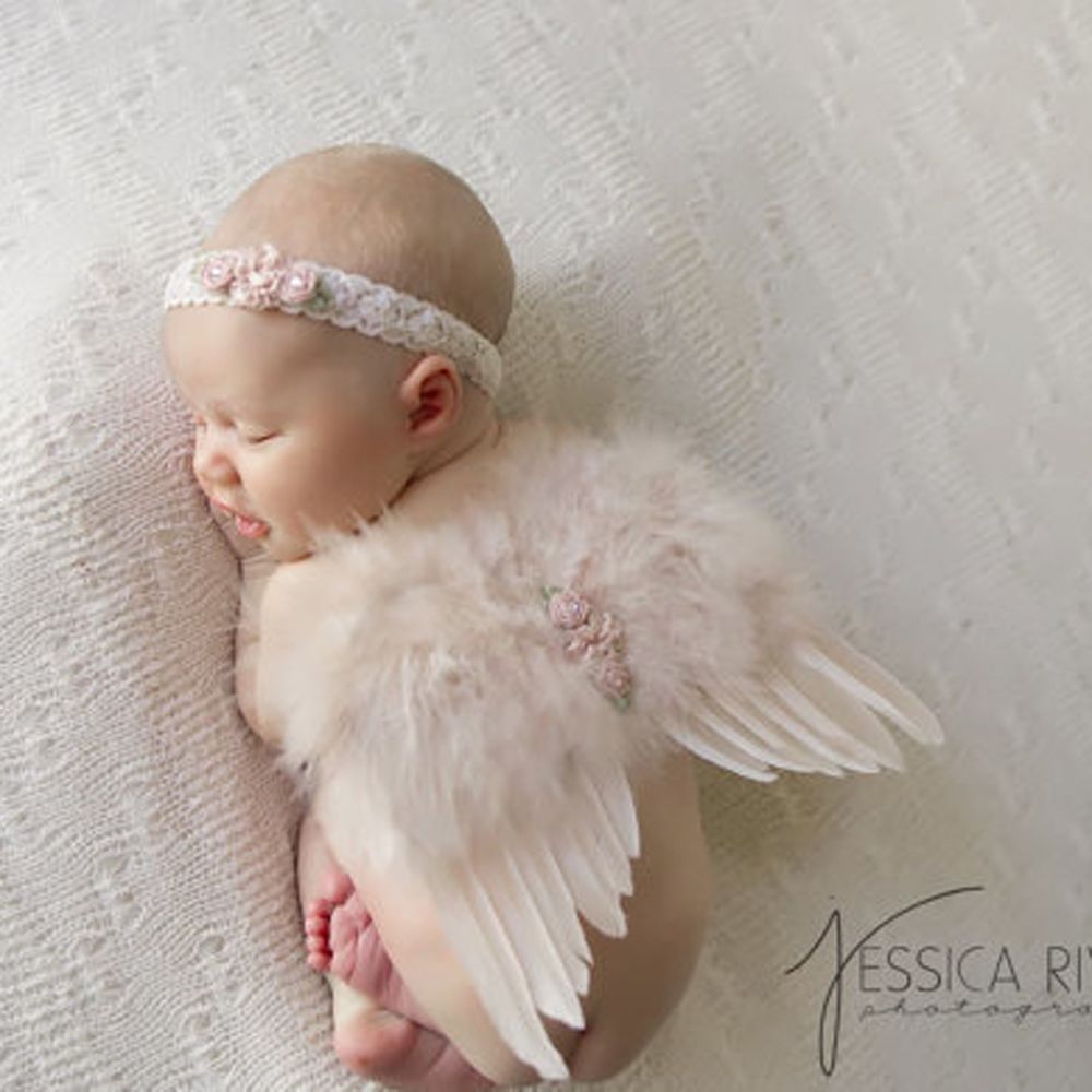 2pcs/set Cute Newborn Angel Fe - Photography Cheat Sheet recension och pris