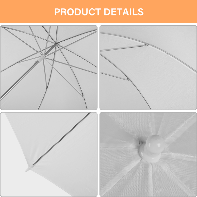 76 * 80cm X4 Transparent White - Photography Umbrella recension och pris