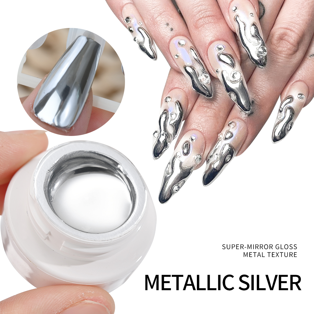 5ml Silver Gold Metallic Gel N - Photography Design recension och pris