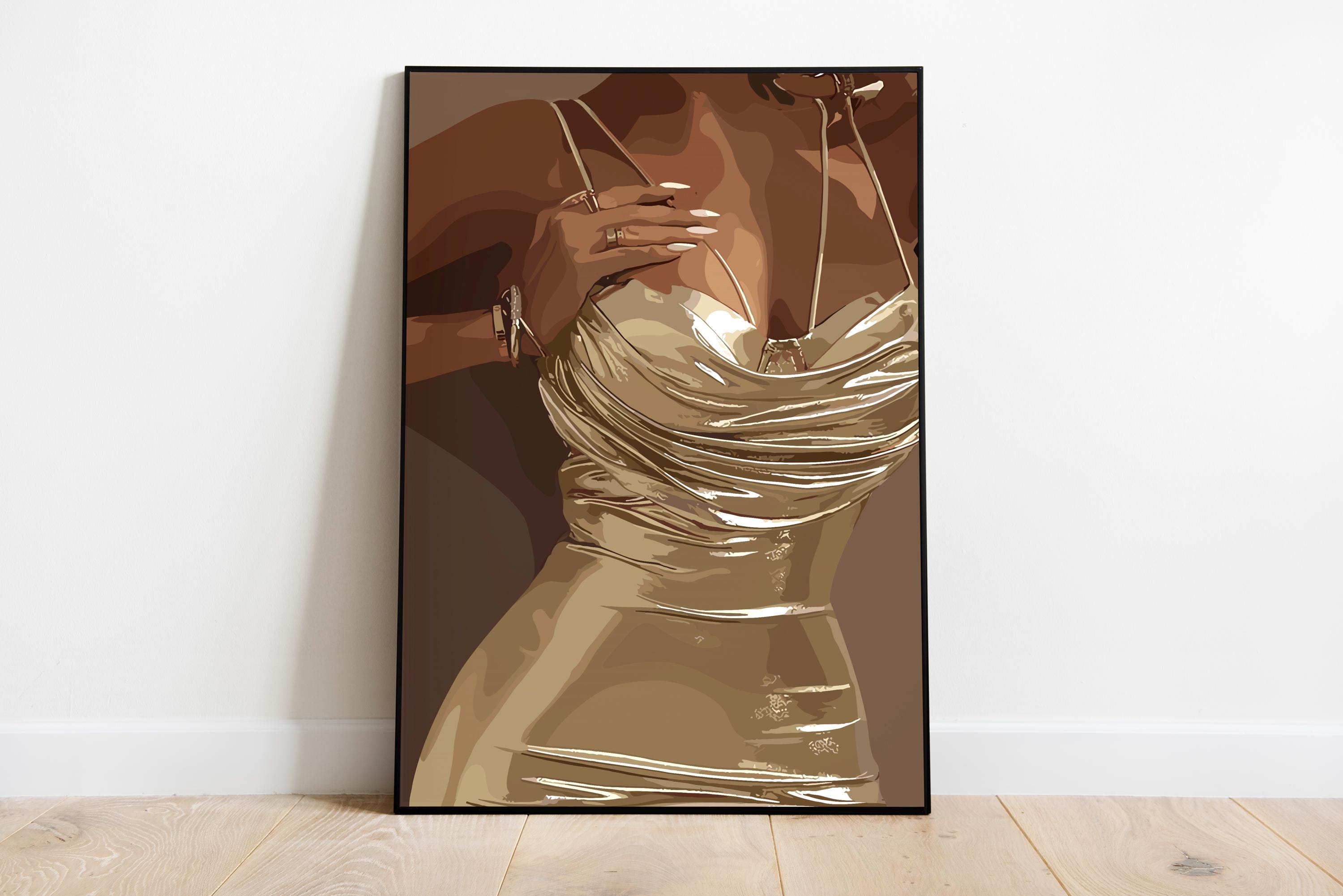 Black Girl Fashionable Women N - Photography Design recension och pris