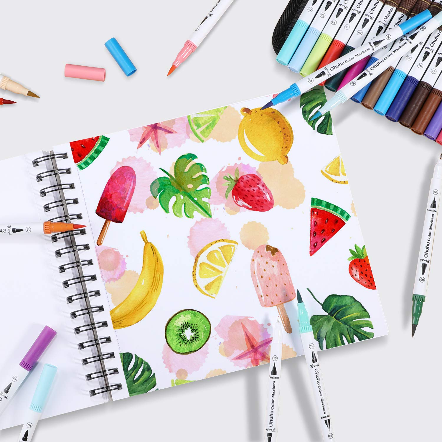 Ohuhu Spiral Bound Marker Pad  - Photography Book recension och pris