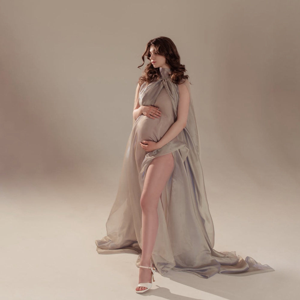 Elegant High Neck Maternity Ph - Photography Club recension och pris